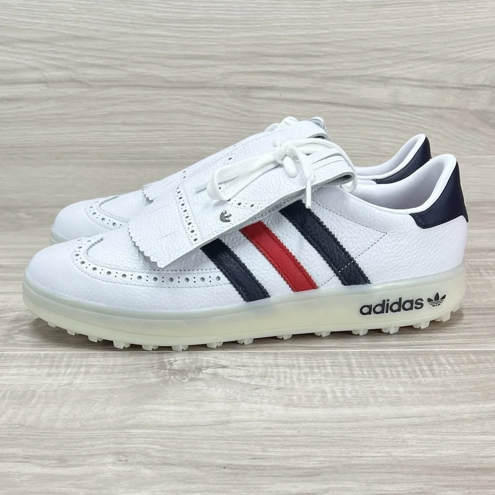 adidas Coursecup Spikeless Golf Shoes Mens 12 USA Red White Blue New IH2266